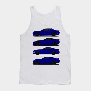 AMERICAN MUSCLE NAVY Tank Top